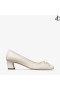 Elme 45 Latte Nappa-Leder Pumps
