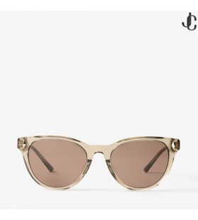 Trace Braun Transparent Pantos Sonnenbrille UNS