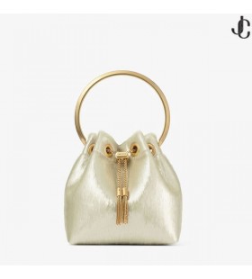 Bon Bon Champagner Lametta Tasche