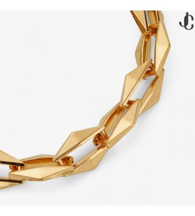 Gold-Finish Diamant Kette Halskette Diamant Schmuck Kollektion