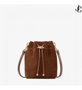 Cinch Mini Tan Suede Mini Bag