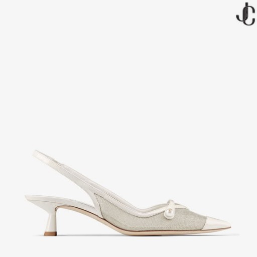 Amita 45 Καφέ και Σαμπάνια διπλωμάτων Ευρεσιτεχνίας και Μεταλλικό Πλέγμα Σφεντόνα Πίσω Αντλίες