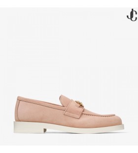 Η Ματίνα Διαμάντι Macaron Παπούτσια Loafer Από Σουέντ,